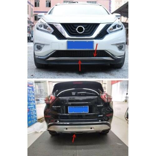 For Nissan Murano 2015-2021 High-quality stainless steel bumper protection board anti-scratch protection car accessories