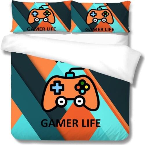 3D Bedding Set Luxury Duvet Cover Boys Girls Comforter Covers King Queen Size Home Bedclothes Soft Breathable Room Decor