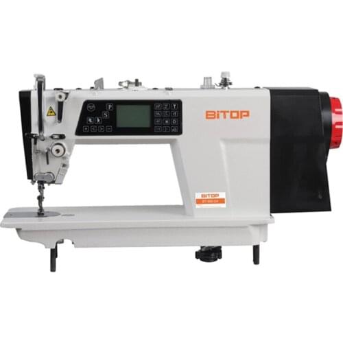 Computer controlled use single needle parts of lockstitch sewing machine