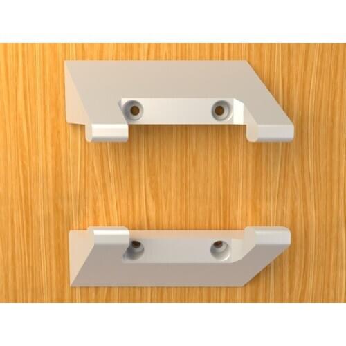 Wall Mount Bracket For PS4 Host Hanging Stand Dock Embedded Slidable Save Space Storage Holder Rack 3D Printing Free Screws