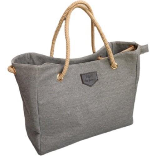 2021 New Versatile Simple Canvas Bag Shoulder Bag Portable and Fashion Womens Bag Big Bag