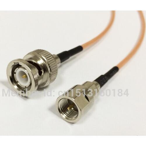 New Modem Coaxial Cable BNC Male Plug Connector To FME Male Plug Connector RG316 Cable Pigtail 15CM 6" Adapter