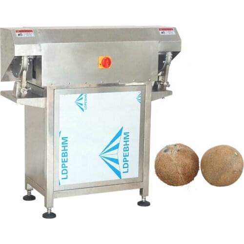 Semi-Automatic Coconut Shell Coconut Peeling Machine Peeler Stainless Steel Deshelling Dehusker Machine Shellers
