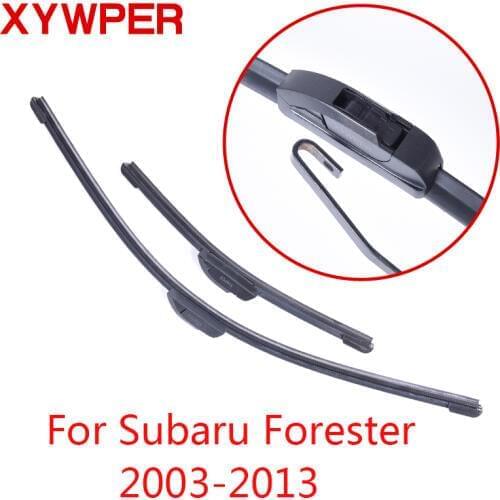 XYWPER Wiper Blades for Subaru Forester 2003 2004 2005 2006 2007 2008 2009 2010-2013Car Accessories Soft Rubber Windscreen wiper