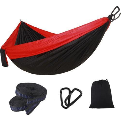 Ultralight Outdoor Camping Hammock Sleep Swing Tree Bed Garden Backyard Furniture Hanging Chair Hangmat 270*140cm