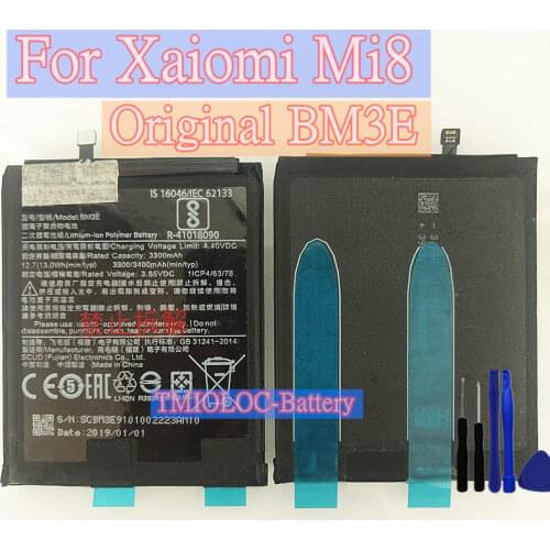 Аккумуляторы для телефонов Xiaomi Mi 8 TMIOLOC China At AliExpress