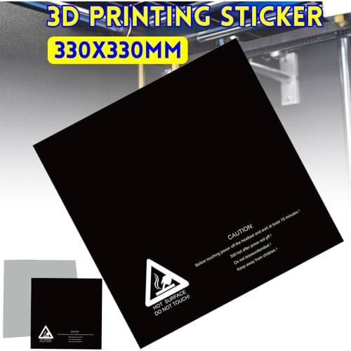TRONXY Scrub Surface Hot Bed Sticker Heatbed Sticker Hotbed Tape 330*330mm 210*200mm For 3D Printer