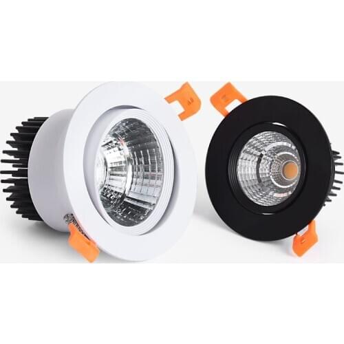 Dimmable Led Downlight Light COB Ceiling Spot Light 3w 5w 7w 9w 12w 15w 18W AC85-265V Ceiling Recessed Lights Lndoor Lighting