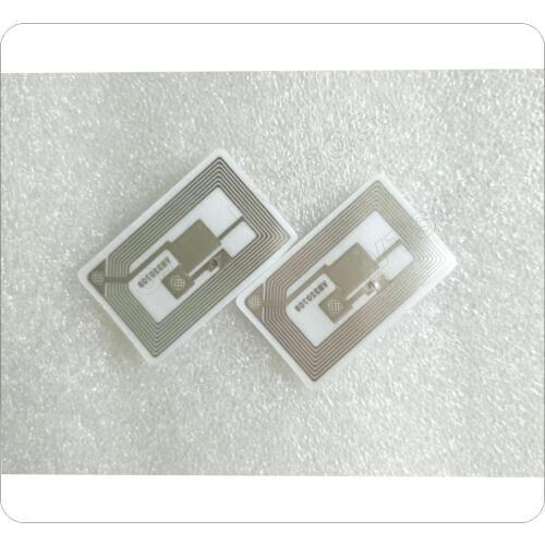 100pcs/Lot IC Card Sticker 13.56MHz ISO14443A S50 NFC Sticker 40*25 Universal Label