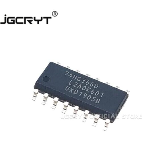 10Unids/lote The new imported original 74HC366D SOP-16 74HC366 logic chip IC inverter buffer