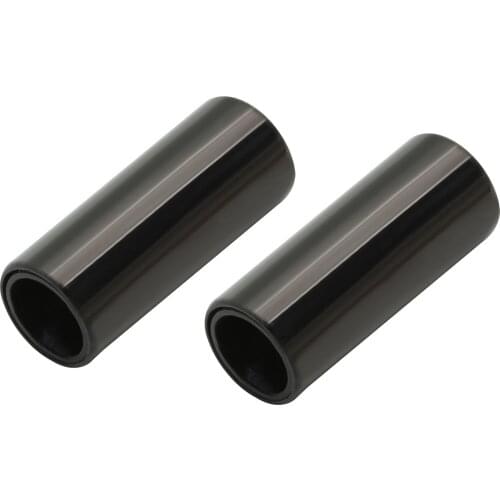 2pcs/lot Stainless Steel Black Round Tube Magnetic Clasps End Cap Connector Fit 5mm Leather Cord Bracelets Jewelry Making