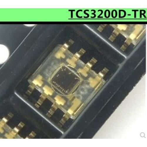 50PCS Optical frequency and photovoltage color sensor TCS3200D-TR imported original genuine SOP-8 package