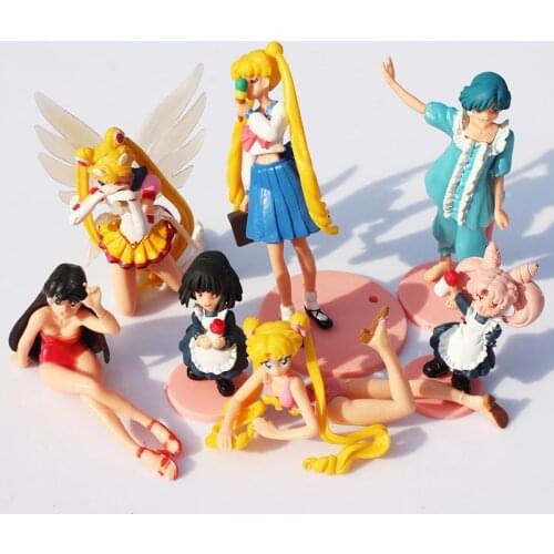 7Pcs/lot Action Figure Set Model Anime Collection Doll For Toy