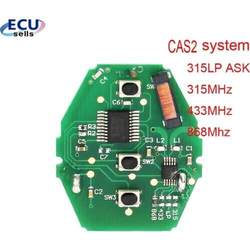 CAS2 System Car Remote Key Circuit Board For BMW 3/5 7 Series 315LP 315/433Mhz / 868Mhz With ID46-7945 Chip