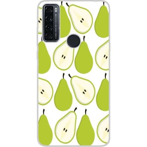 Compatible with TCL-20-SE-4G silicone gel tpu case cover case custom drawing design anti-shock fruits 006 case