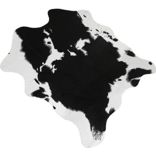 Creative mat Zebra Leopard Cow Print Rug faux Cowhide Tricolor Cowhide Rug Animal printed carpet for bathroom Free shipping