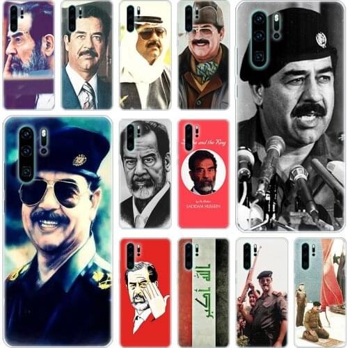 Hot Saddam Hussein Iraq Arabic Silicone Phone Case for Huawei P50 P40 Pro P30 Lite P20 Pro P8 Lite 2017 P Smart Z 2020 2021