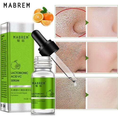 MABREM Lactobionic Acid VC Tender Serum Effectively Removes Keratin And Blackhead Repair Serum Face Ance Shrinking Pore Care