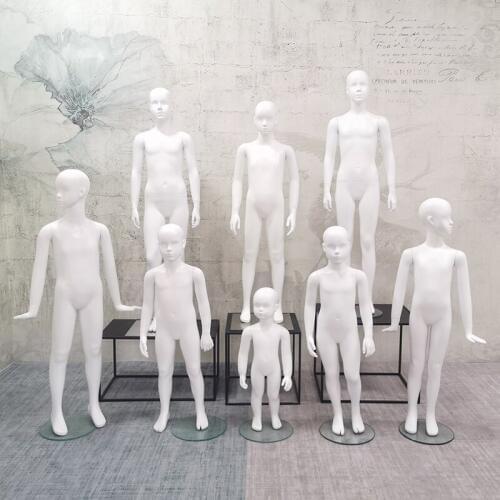 Matte White Children Mannequin Children Clothing Model Childrens Model Whole Body