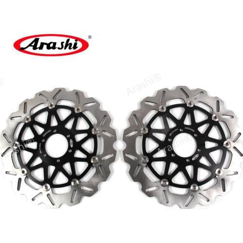 ARASHI For BENELLI TNT R160 1130 2011 CNC Front Brake Rotors Floating Disc Motorcycle TRE K 899 TNT 899 S899 1130 CENTURY RACER