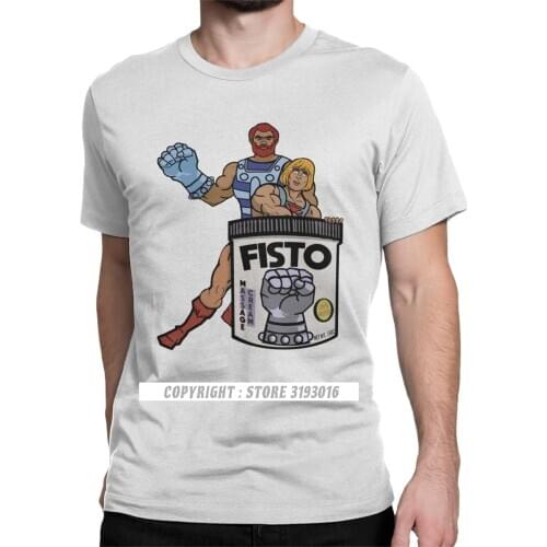 Funny Tshirt He-Man Of The Universe T-Shirt Men Cotton Tshirt Skeletor Tops She-Ra Camisa Christmas Day T Shirt Male