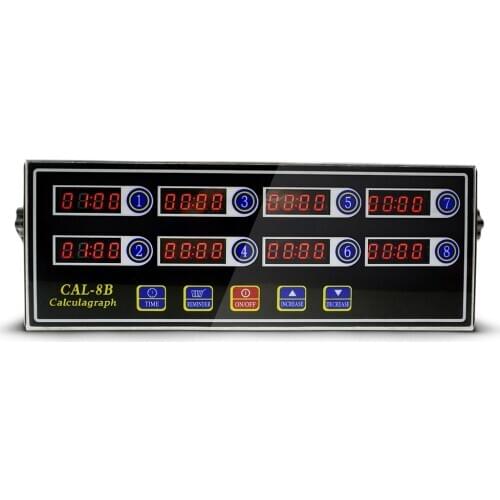 Honghao 8 Channel Kitchen Countdown LED Timer Fired Chicken Timer Shaking Reminder Commercial Restaurant 8 independent Channel