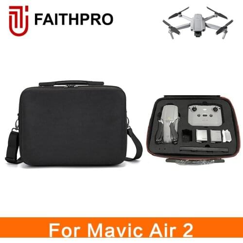 Large capacity DJI Mavic Air 2 / 2S waterproof storage bag travel shoulder bag suitable for DJI Mavic Air 2 drone accessories