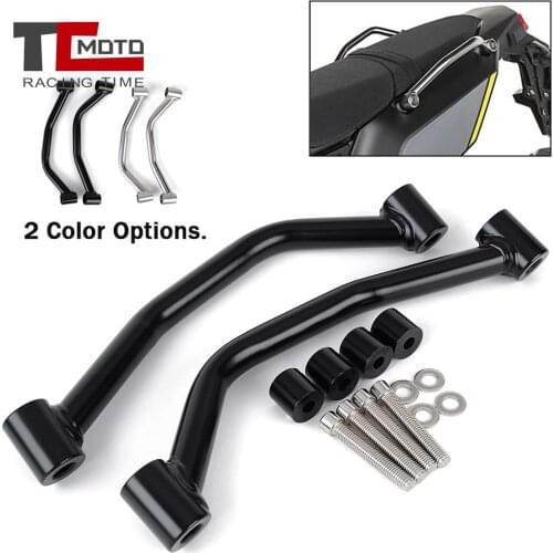 TENERE 700 Rear Passenger Grab Bars for Yamaha Tenere 700 T7 T700 XTZ 700 2019-2021 Seat Rails Pillion Handle Bar Accessories