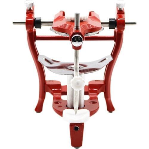 1set Red Dental Articulator Lab Surgical Dental Stainless Steel Dental Operating