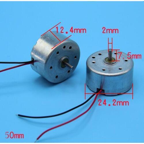 1pcs Silver Micro 300 Solar Motor DC 3V 4.5V 5V For Scientific Hobby Toys DIY Accessories