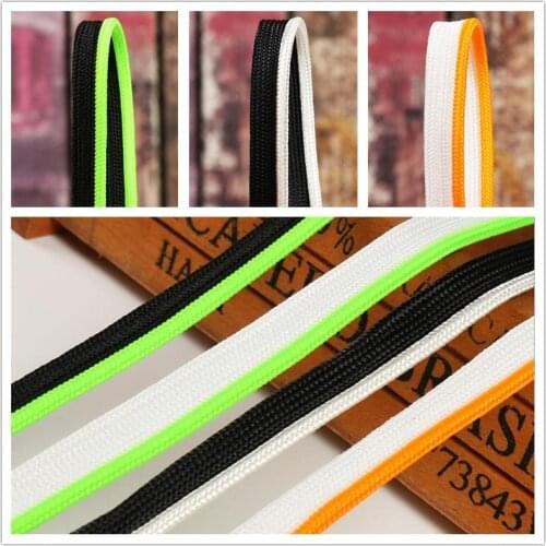 50Yards Neon Ombre Braided Wire Silk Piping Rope Lip Cord Trim Pillow Cushion Curtain Trim Upholstery Edging Trim Bed Sewing