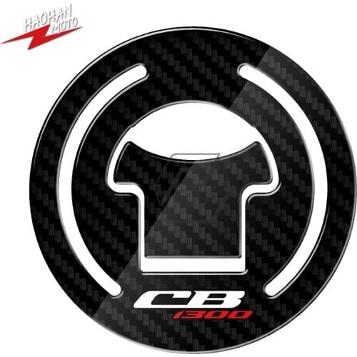For HONDA CB1300 X4 1998-2003 3D Carbon-look Motorcycle Fuel Gas Cap Protector Decals