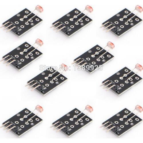 Factory Wholesale Free Shipping 10pcs/Lot KY-018 photoresistor sensor module for AVR PIC good