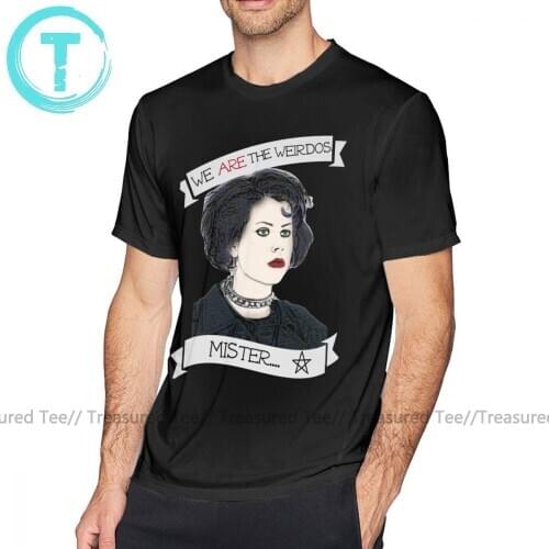 Nancy T Shirt The Craft Nancy We Are The Weirdos MR T-Shirt Short Sleeves Man Tee Shirt 100 Cotton Fun Beach Plus size Tshirt