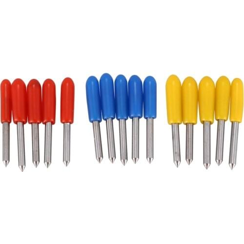 Hot XD-15pcs 30 degrees 45 degrees 60degrees Cutting Tungsten Blade For Mimaki Cutting Plotter Vinyl Cutter