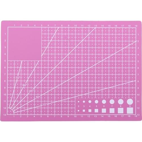 A5 PVC Patchwork Cutting Base Mat Pad Patchwork Tools Manual DIY Tool Cutting Board Crafts Double-sided Self-healing