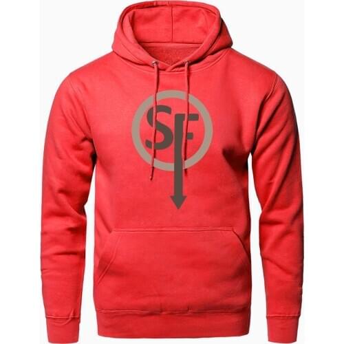 Men Spring Autumn Fleece Thicken Sweatshirts Fashion Print pullover casual tracksuits Jackets Handsome Solid Color Hooded Hoodie