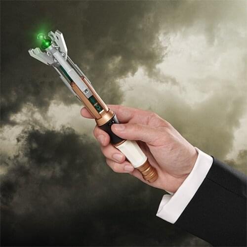 NEW Doctor Who 12th Sonic Screwdriver Model Toy Doctor Who Collectors Action Figure For Kids Christmas Gift Doll Toys