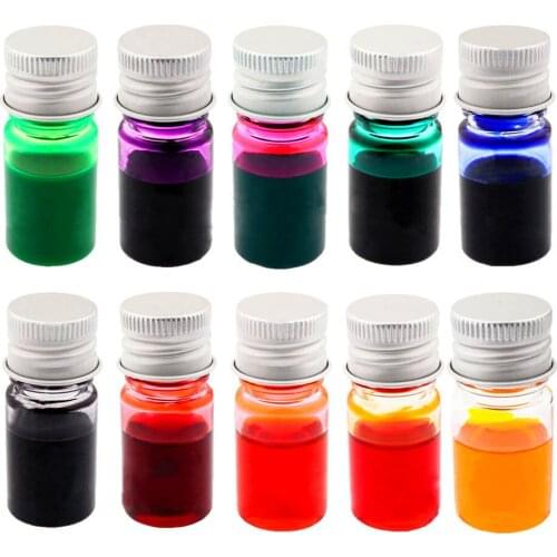 New 5ml Bottled Colors Ink Supplies Fountain Pen Portable Pens Ink Refills Cartridge Office School Student Stationery