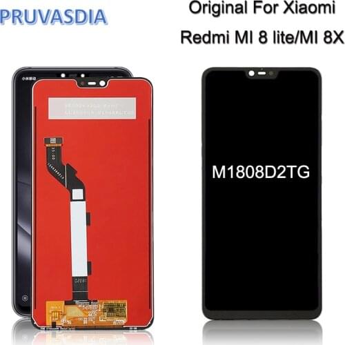 Original 6.26'' Display with frame for Xiaomi Mi 8 Lite mi8 lite LCD Touch Screen Digitizer Assembly For XiaoMI Mi8x MI 8X lcd