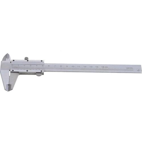 0-150mm High Carbon Steel High Precision Vernier Caliper 0.02mm Accuracy Vernier Caliper Measuring Gauge Gauging