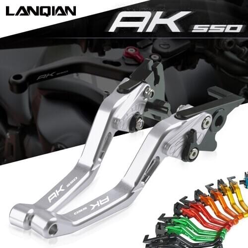 For KYMCO AK550 Hight-Quantity Motorcycle Parts Aluminum Adjustment Brake Clutch levers Ends AK 550 2017 2018 2019 Accessories