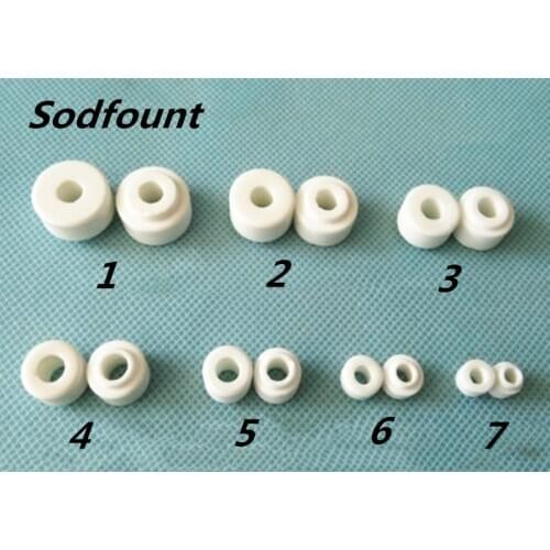 10PCS Heating tube insulated porcelain head Heating pipe fittings diameter 8/10/12/14/16/18/20MM