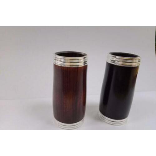 2pcs HIGH-GRADE Soprano clarinet wood barrel Different sizes can choose