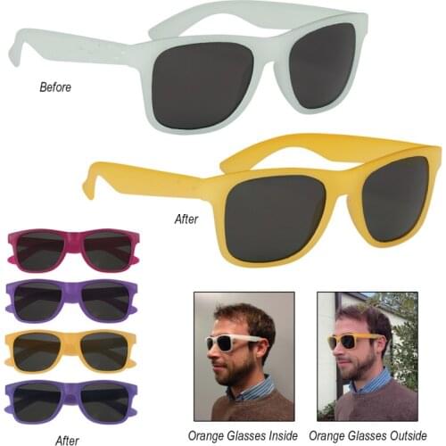 2019 Fun Party Color Changing Sunglasses UV Protective Lens