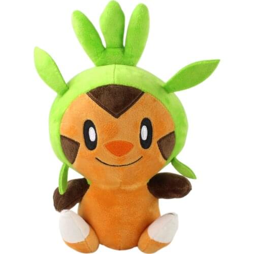 30cm Pokemon Anime Chespin Animal Pet Squirrel PVC Action Figure Cartoon Collection Decoration Model Toy Kids Gift Brinquedos