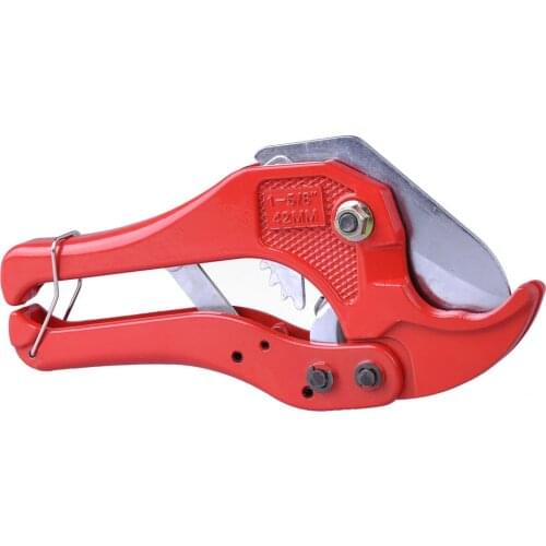 42mm Plastic Tubing Hose Cutter Scissor Tube Ratchet PPR Pipe Water Cut Aluminum Plumbing Tool PE PVC