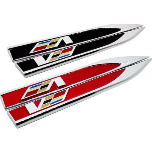 Auto Accessories Anti Rubber Sticker Emblem Car Styling for Cadillac CTS SRX Escalade BLS Deville XTS DTS ATS Tiburon XT5 STS