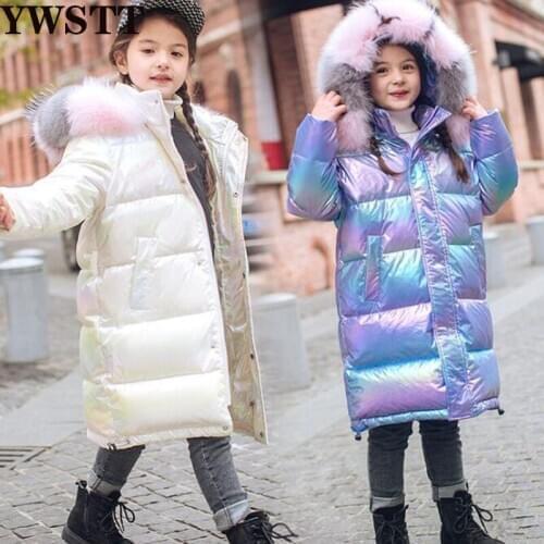 Kids Snowsuit Waterproof Clothing2020 New Russia Winter Children Hooded Warm Down Jacket For Boy Parka Coat Girl Clothes