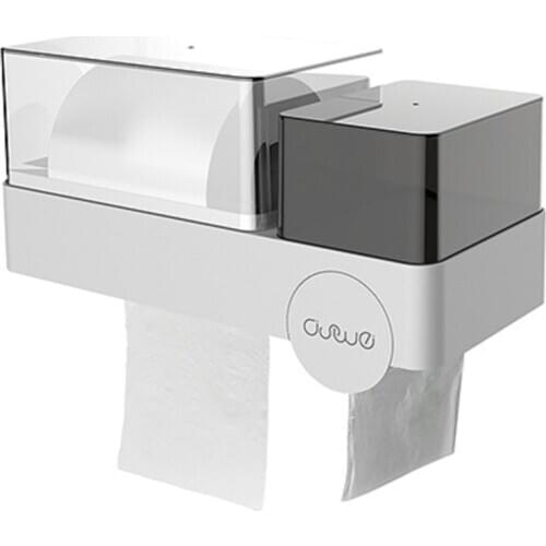 Nail-Free, Mark-Free, Waterproof Videotape, Tampon Box, Tissue Rack, Paper Towel Box, Garbage Bag Storage Box